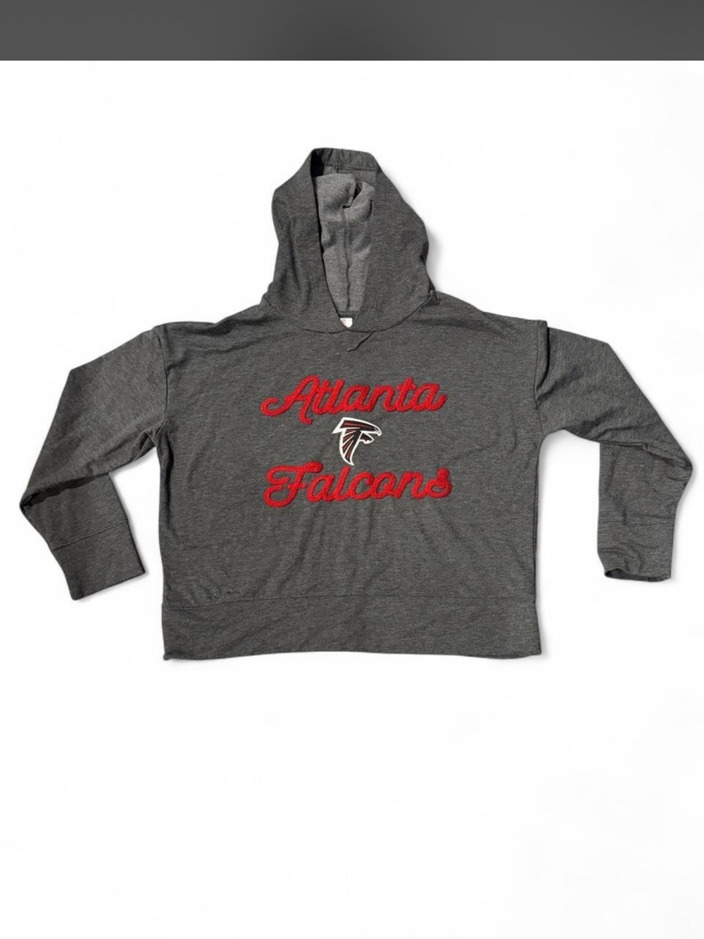 Atlanta falcons Gray & Red womens Hoodie